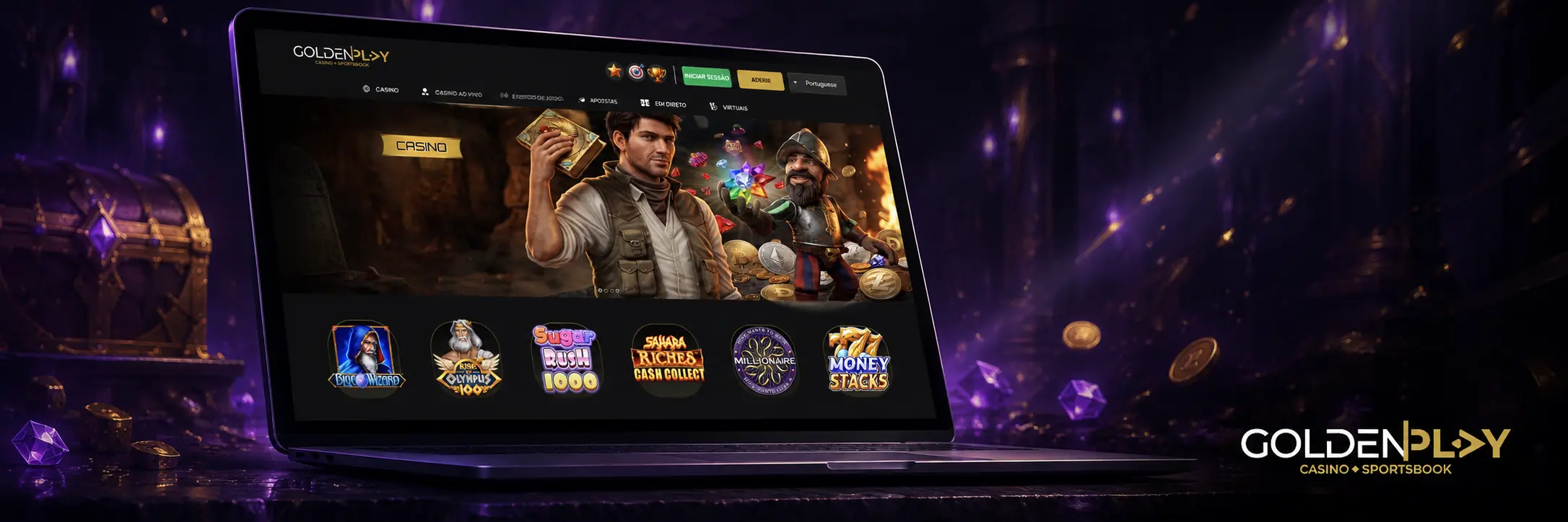 Como Entrar nos Jogos ao Vivo Golden Play